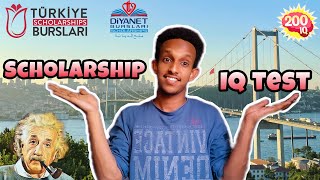 ቱርክ ስኮላር የ iQ ፈተና  Turkey Scholarship IQ tests [upl. by Braynard551]