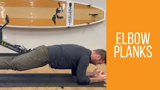 The Elbow Plank  Plank Progressions [upl. by Elset150]