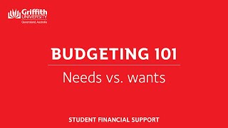 Budgeting 101  Needs vs wants 2020 [upl. by Manville]