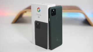 Google Pixel 5a  Unboxing Setup and Review 4K 60 [upl. by Hajidak]