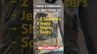 Compression Bag Packing for RV or Miata Travel [upl. by Erbes]