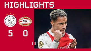 Payback time it was 😎  Highlights Ajax  PSV  Eredivisie [upl. by Harriot]