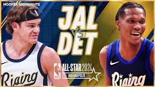 Team Jalen vs Team Detlef Full Game Highlights  Feb 16  2024 NBA Rising Stars Final Game [upl. by Leis]