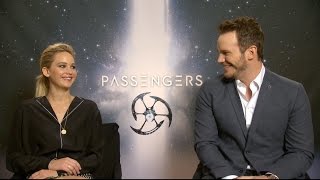 The kind insults of Jennifer Lawrence and Chris Pratt [upl. by Adiesirb]