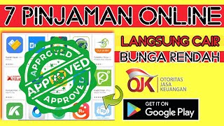 7 pinjol langsung cair bunga rendah terbaru • pinjaman online bunga rendah [upl. by Ettennad506]