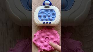 Kineticsand Popit Machine 😱🤣🤩 satisfying kineticsand popit machine trend funny shorts [upl. by Auberon]