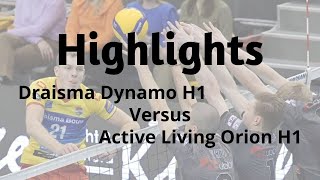 Highlights 30012022 Draisma Dynamo H1 versus Active Living Orion H1 [upl. by Yentuoc287]