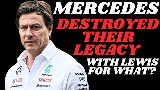 Toto Wolff amp Mercedes DESTROYED Their Legacy With Lewis Hamilton FOR WHAT [upl. by Torosian]