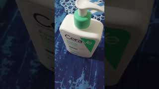 Cerave Foaming Facial Cleanser🧴🧪 Best Facewash For Oily Acne Prone Skin 🤔shorts [upl. by Fenwick]