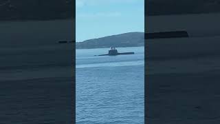 Submarine In The Norwegian Fjords  Is It Russian [upl. by Ehrenberg228]