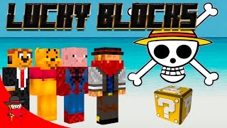 One Piece Lucky Blocks  Con Sara Exo y Luh [upl. by Bore]