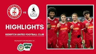 HIGHLIGHTS  Redditch United vs AFC Telford United [upl. by Jews]