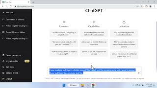 9 Merge Text Files with ChatGPT [upl. by Leelaj]