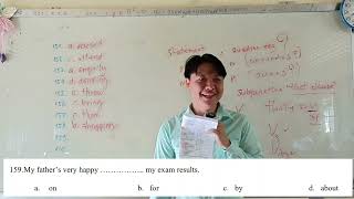 Question 159 Multiplechoice questions MCQs លំហាត់បែបសំណួរពហុជ្រើសរើស លំហាត់លេខ១៥៩ [upl. by Ydnamron551]