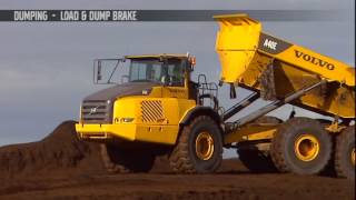 Volvo Dump Truck  Dumping [upl. by Gnoh]