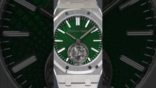 Audemars Piguet Royal Oak Flying Tourbillon Green Dial 26534TI watch audemarspiguet [upl. by Gayel]