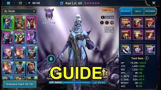 HOW TO MAKE A MONSTER  RAID Shadow Legends [upl. by Enyedy529]