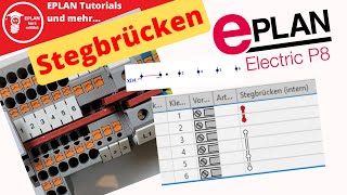 Stegbrücke in EPLAN😲 Viele Wege hier die Grundlagen [upl. by Aihsenyt]