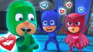 PJ Masks Super Pigiamini ❤️ Lavoro Di Squadra ❤️ San Valentino  Nuovi Episodi  Cartoni Animati [upl. by Anoyk445]