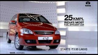 Indica eV2  Indias most Fuel Efficient Car  25 KMPL [upl. by Lucky]