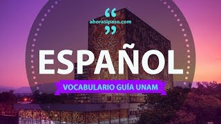 Español » Analogías y Sinónimos  Examen UNAM 2022 [upl. by Cyna833]