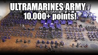 Jays Ultramarines Army Showcase 2018 [upl. by Debee]