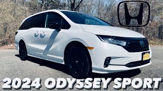 2024 Honda Odyssey Sport Review Redefining Family Travel with Style amp Performance [upl. by Ikik]