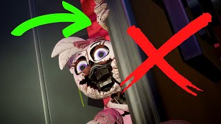 What IF I DELETE The Trash Compactor Press And SAVE CHICA From DEATH FNAF Security Breach [upl. by Enilhtak950]