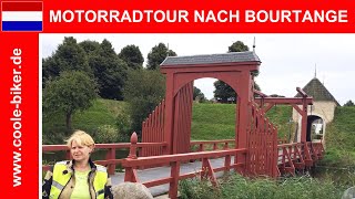 🇳🇱 Motorcycle tour to Bourtange fortress NL  Motorcycle Tour to Bourtange  HD [upl. by Eillod]