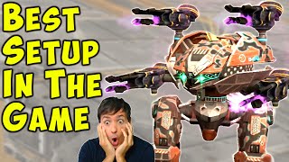 War Robots MOST POWERFUL Setup PULSAR LEECH Mk2 Gameplay WR [upl. by Zedekiah]