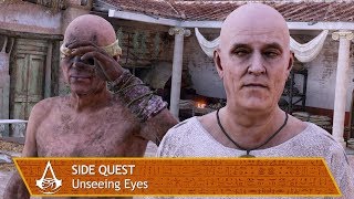 Assassins Creed Origins  Side Quest  Unseeing Eyes [upl. by Jabe683]