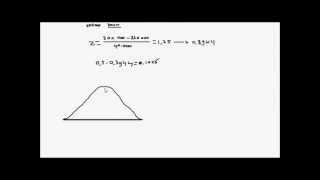 wiskunde bijles p waarde berekening Normale verdeling statistiek [upl. by Kimberlyn866]