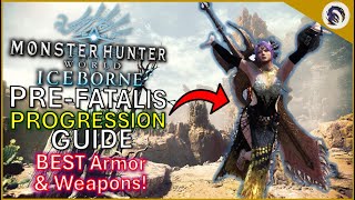 MHW Iceborne Full Progressional Set Guide 2024 NO FATALISSAFIKULVEALATREON NEEDED [upl. by Youlton448]