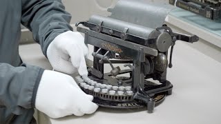 Todd’s Improved Edison Mimeograph Typewriter [upl. by Ecirp]