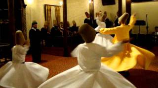 Sufi Dancing Whirling Dervishes  Bursa Turkey [upl. by Lemmy]