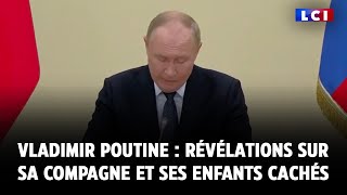 Vladimir Poutine  révélations sur sa compagne et ses enfants cachés [upl. by Marko207]