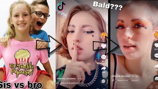 Karina kurzawa from Sis vs Bro latest tiktok compilation PART 3 [upl. by Hunfredo]