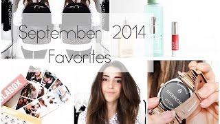 September 2014 Favorites  101ThingsGirlsLike [upl. by Elery]