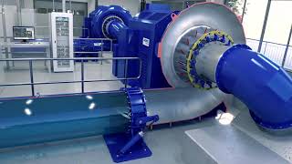 ANDRITZ Hydro turbine animation  Francis [upl. by Berlauda343]