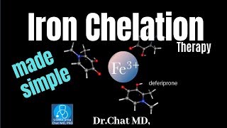 Deferasirox EXJADE Deferoxamine Deferiprone  Mechanisms of action 12【USMLEPharmacology】 [upl. by Oretna317]