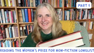 Reading the Women’s Prize for NonFiction Longlist Part 1 [upl. by Donoho]