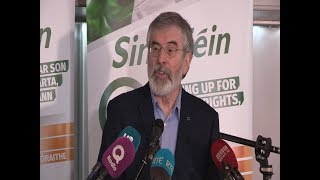 Gerry Adams final speech to Sinn Féin activists in the north [upl. by Sauls804]