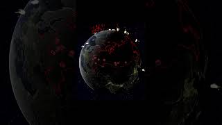 Simulation of the USRussia Nuclear War  Simulation [upl. by Rosenstein156]