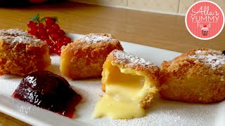 How to make Fried Cheese balls  Рецепт жареных сырных шариков [upl. by Anibla]