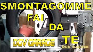 Cambio gomme auto Smontagomme FAI DA TE 2  Tutorial [upl. by Cramer]