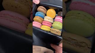 LADURÉE Paris Macaroons 😜🤤 dessert eating sweet yummy food macaroons paris [upl. by Niwled]