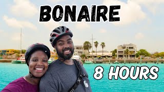 Bonaire Adventure Sights Eats amp Bike Ride in Kralendijk caribbean [upl. by Dlared627]