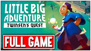 LITTLE BIG ADVENTURE  TWINSENS QUEST Gameplay Walkthrough FULL GAME No Commentary  ENDING [upl. by Auohs]