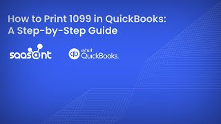 How to Print 1099 in QuickBooks A Step by Step Guide [upl. by Grishilda836]