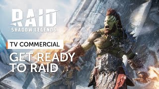 RAID Shadow Legends  Get Ready To Raid Official Commercial [upl. by Trefler538]